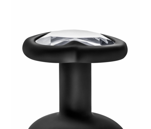 Blush Temptasia Bling Plug Small Black - Sparkling Intimate Accessory