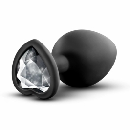 Blush Temptasia Bling Plug Small Black - Sparkling Intimate Accessory