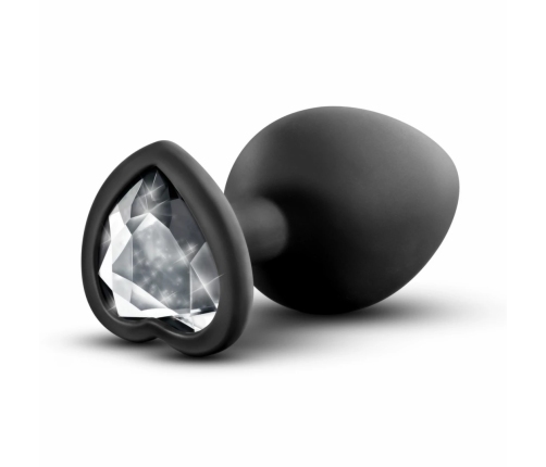 Blush Temptasia Bling Plug Small Black - Sparkling Intimate Accessory