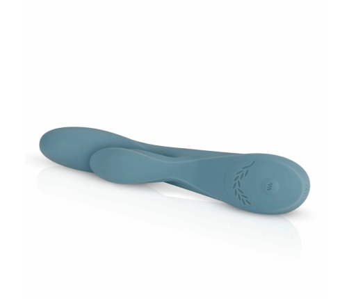 Bloom The Violet Dual-Action Silicone Vibrator with Swipe Control, Purple