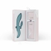 Bloom The Violet Dual-Action Silicone Vibrator with Swipe Control, Purple