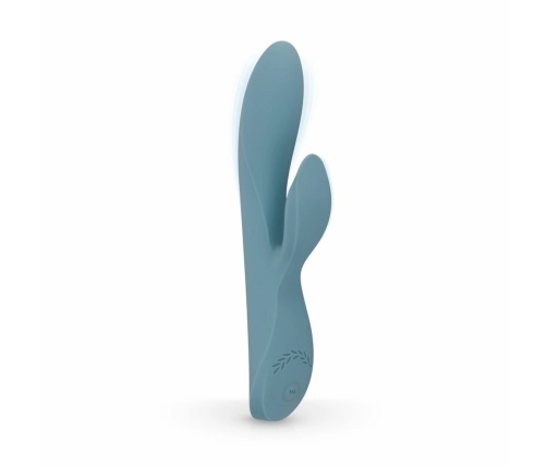 Bloom The Violet Dual-Action Silicone Vibrator with Swipe Control, Purple