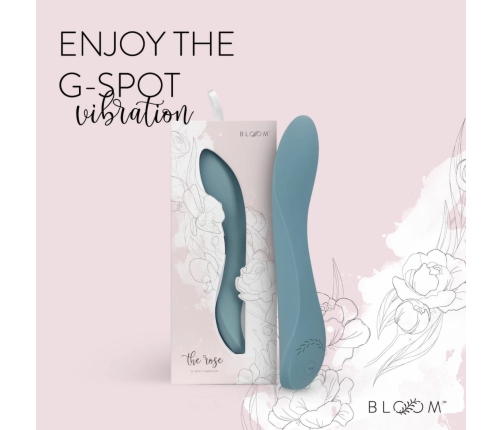 Bloom The Rose Intimate Device G-Spot Silicone Pink USB Rechargeable