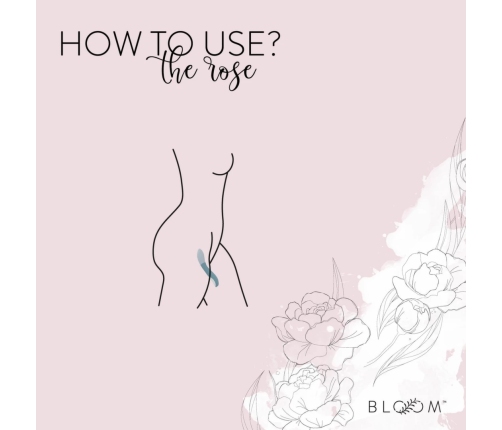 Bloom The Rose Intimate Device G-Spot Silicone Pink USB Rechargeable