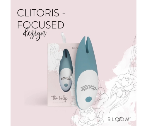 Bloom The Tulip Intimate Massager with Swipe Control, Pink, USB Rechargeable