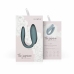 Bloom Jasmine C-Shape Vibrator Green - Soft Silicone, Swipe Control