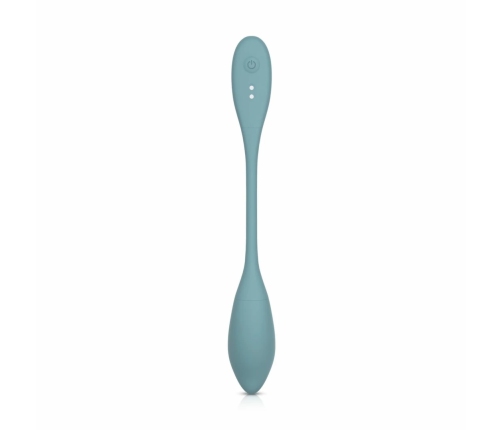Bloom Daisy Vibrating Egg Green - Silicone, Waterproof, 5 Modes