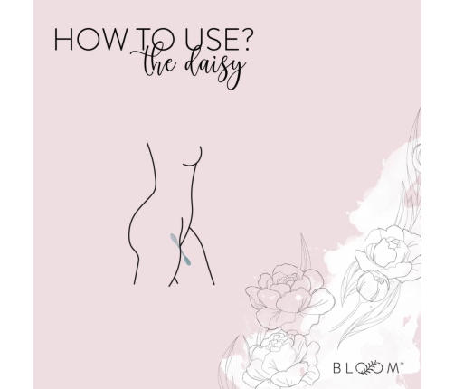 Bloom Daisy Vibrating Egg Green - Silicone, Waterproof, 5 Modes