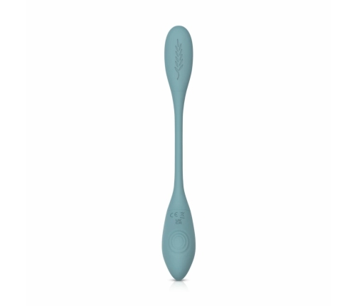 Bloom Daisy Vibrating Egg Green - Silicone, Waterproof, 5 Modes