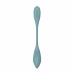 Bloom Daisy Vibrating Egg Green - Silicone, Waterproof, 5 Modes