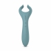 Bloom Peony Dual-Sided Couple Vibrator Green Silicone Waterproof