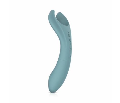 Bloom Peony Dual-Sided Couple Vibrator Green Silicone Waterproof