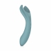 Bloom Peony Dual-Sided Couple Vibrator Green Silicone Waterproof