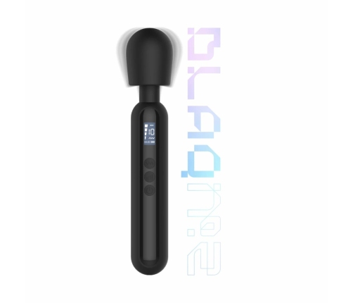 BLAQ Digital Wand Massager Black - With Display & Flexible Head