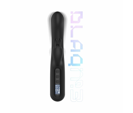 BLAQ Digital Rabbit Model Black - Dual Action Silicone Device with Display