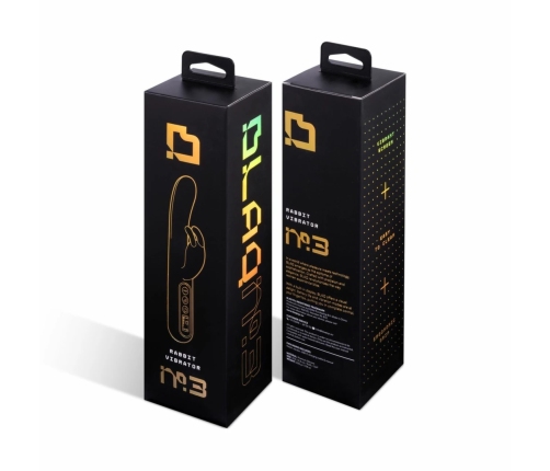 BLAQ Digital Rabbit Model Black - Dual Action Silicone Device with Display
