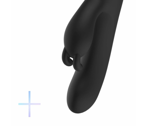 BLAQ Digital Rabbit Model Black - Dual Action Silicone Device with Display