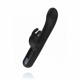 BLAQ Digital Rabbit Model Black - Dual Action Silicone Device with Display