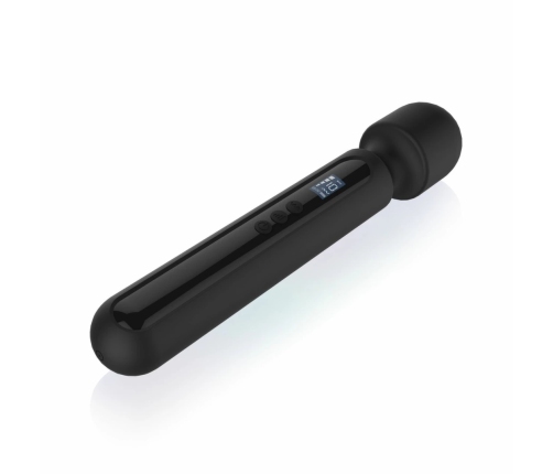 BLAQ Digital Super Wand Black - XL Flexible Massage Device with Display