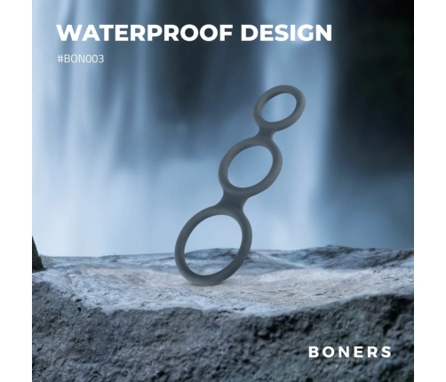 Boners Triple Ring Silicone Set - Adjustable Anatomical Support System