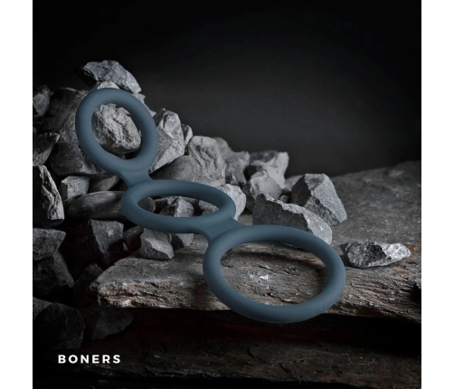 Boners Triple Ring Silicone Set - Adjustable Anatomical Support System