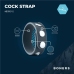 Boner Adjustable Silicone Performance Strap L - Flexible Black Ring System