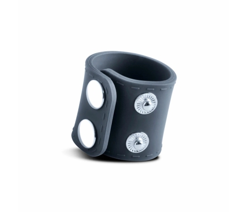 Boners Adjustable Silicone Ball Strap S/M - Flexible Comfort Fit Black