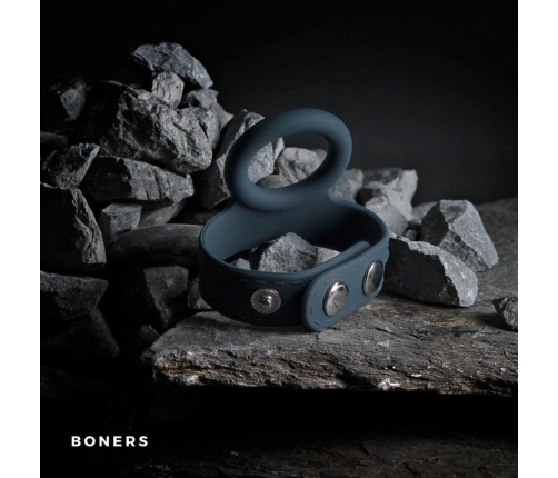 Boners Adjustable Silicone Intimate Strap S/M - Ergonomic Fit