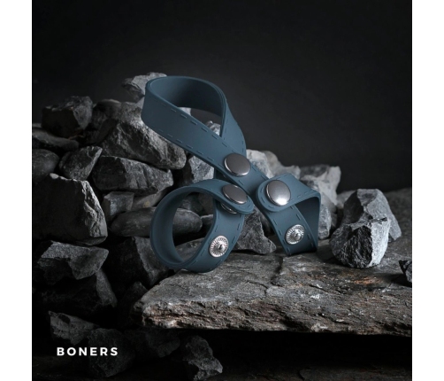 Boners 8-Style Adjustable Silicone Ring System for Gentle Support