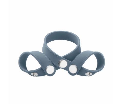 Boners 8-Style Adjustable Silicone Ring System for Gentle Support