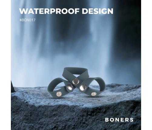 Boners 8-Style Adjustable Silicone Ring System for Gentle Support