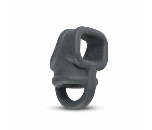 Boners Liquid Silicone Anatomical Ball Separator - Flexible Black