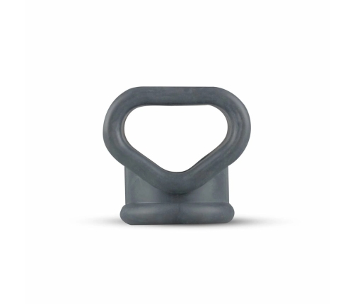 Boners Liquid Silicone Dual-Ring Anatomical Support System, Black