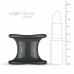 Boners Liquid Silicone Wide Anatomical Ball Expander, Black