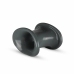Boners Liquid Silicone Wide Anatomical Ball Expander, Black