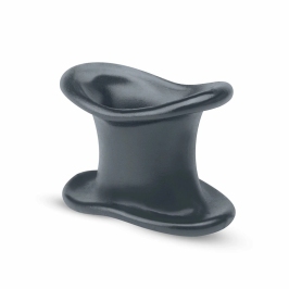 Boners Liquid Silicone Wide Anatomical Ball Expander, Black