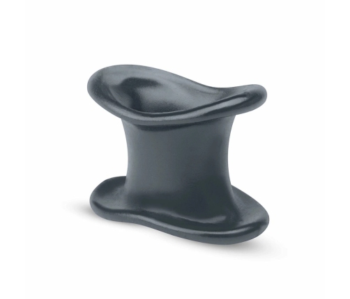 Boners Liquid Silicone Wide Anatomical Ball Expander, Black