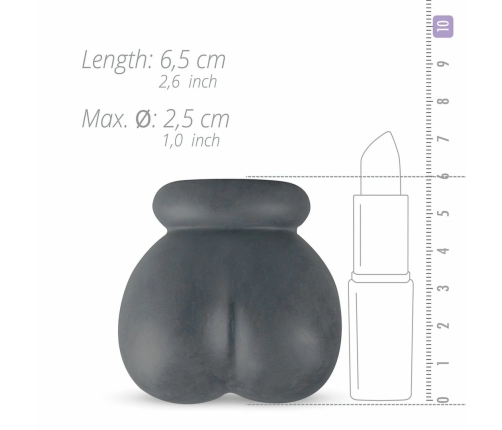 Boners Liquid Silicone Ball Pouch Stretchable Comfort Fit Black