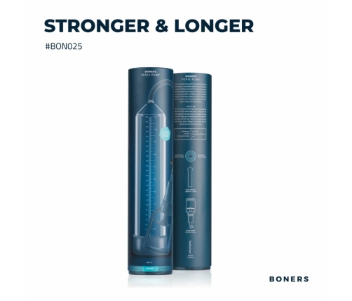 Boners Penispump No. 2 - Advanced Vacuum System, Large Size