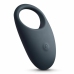 Boners Rechargeable Vibrating Silicone Partner Ring, 10 Modes, Blue