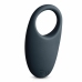 Boners Rechargeable Vibrating Silicone Partner Ring, 10 Modes, Blue