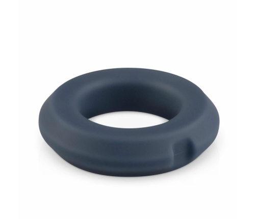 Boners Adjustable Silicone Enhancement Ring with Steel Core, Black