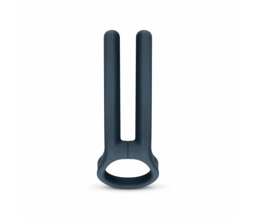 Boners Blue Silicone Stimulation Ring with 10-Mode Vibration System