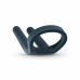 Boners Blue Silicone Stimulation Ring with 10-Mode Vibration System