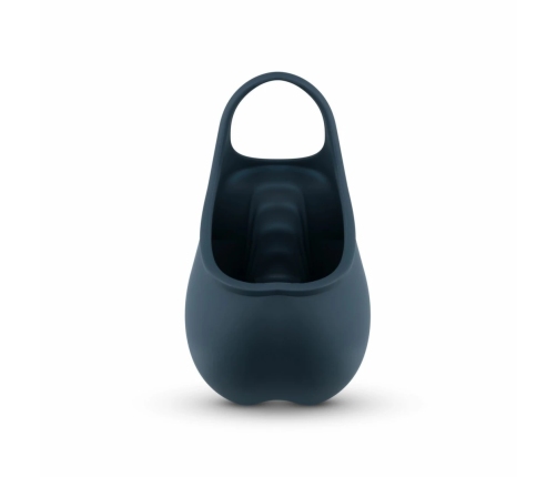 Boners Blue Stimulating Silicone Ring & Pouch 10-Mode Waterproof System