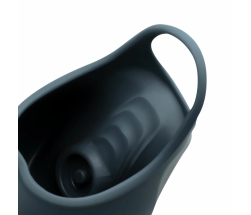 Boners Blue Stimulating Silicone Ring & Pouch 10-Mode Waterproof System