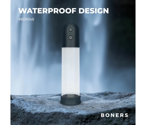 Boners Automatic Vacuum Pump & Intimate Training Device Transparent XL