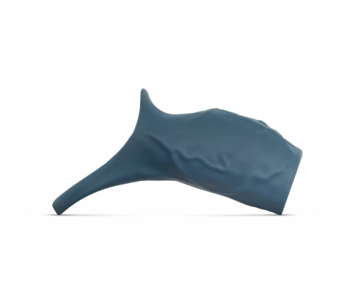 Boners Intimate Vibrating Sleeve Blue Rechargeable Adjustable Fit