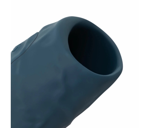 Boners Intimate Vibrating Sleeve Blue Rechargeable Adjustable Fit