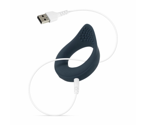 Boners Vibrating Silicone Intimate Ring with Dual Motor & Waterproof Design